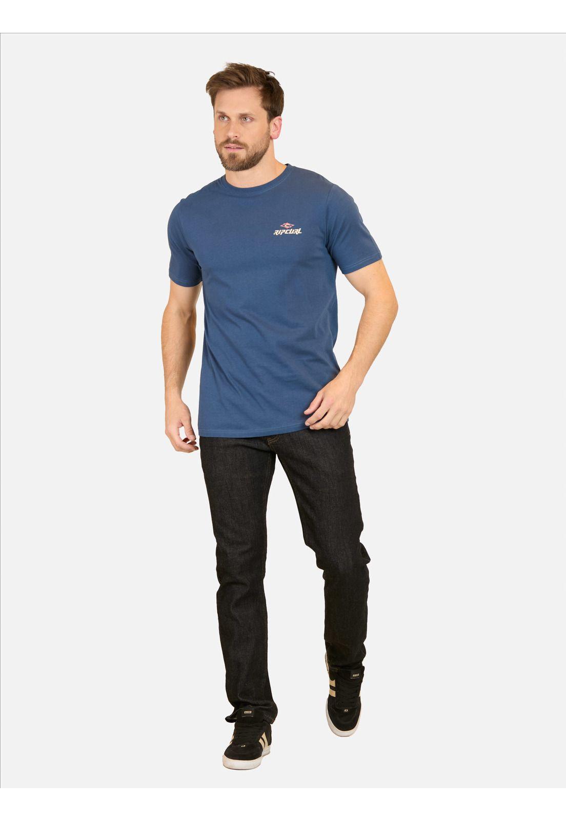 Polera MC Diamond desto Azul Hombre Rip Curl-3