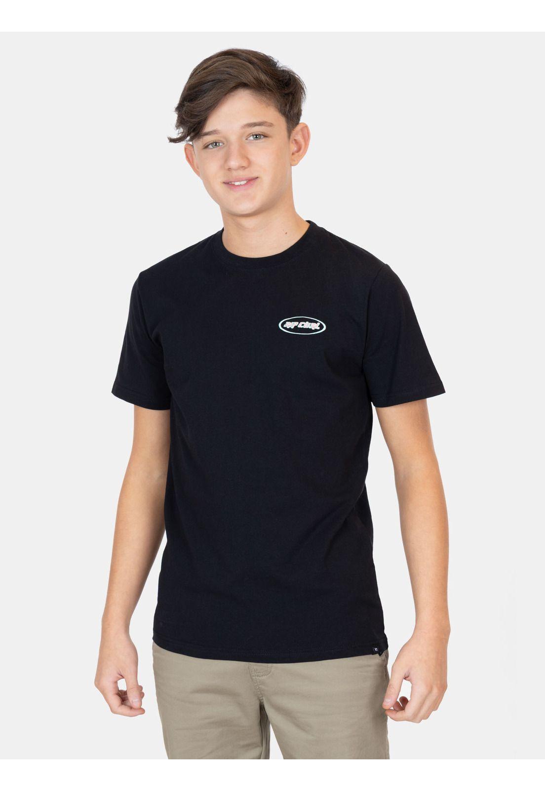 Polera MC Seashift Negro Infantil Rip Curl-0