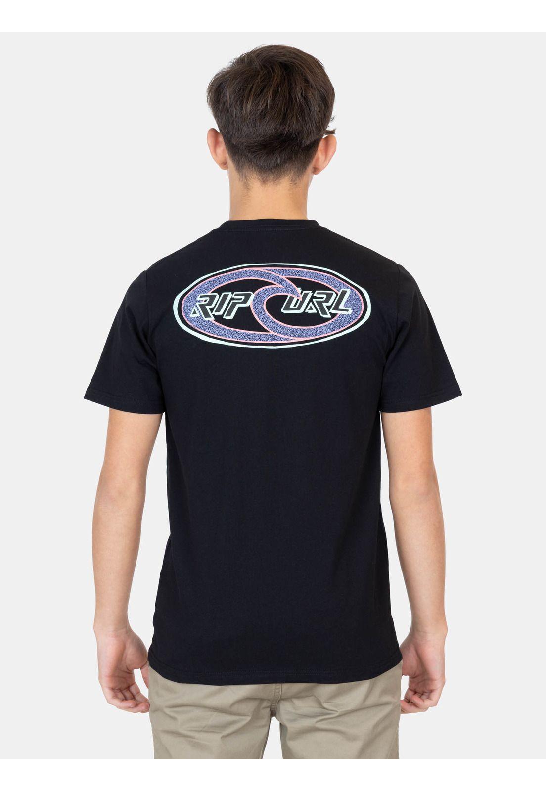 Polera MC Seashift Negro Infantil Rip Curl-1