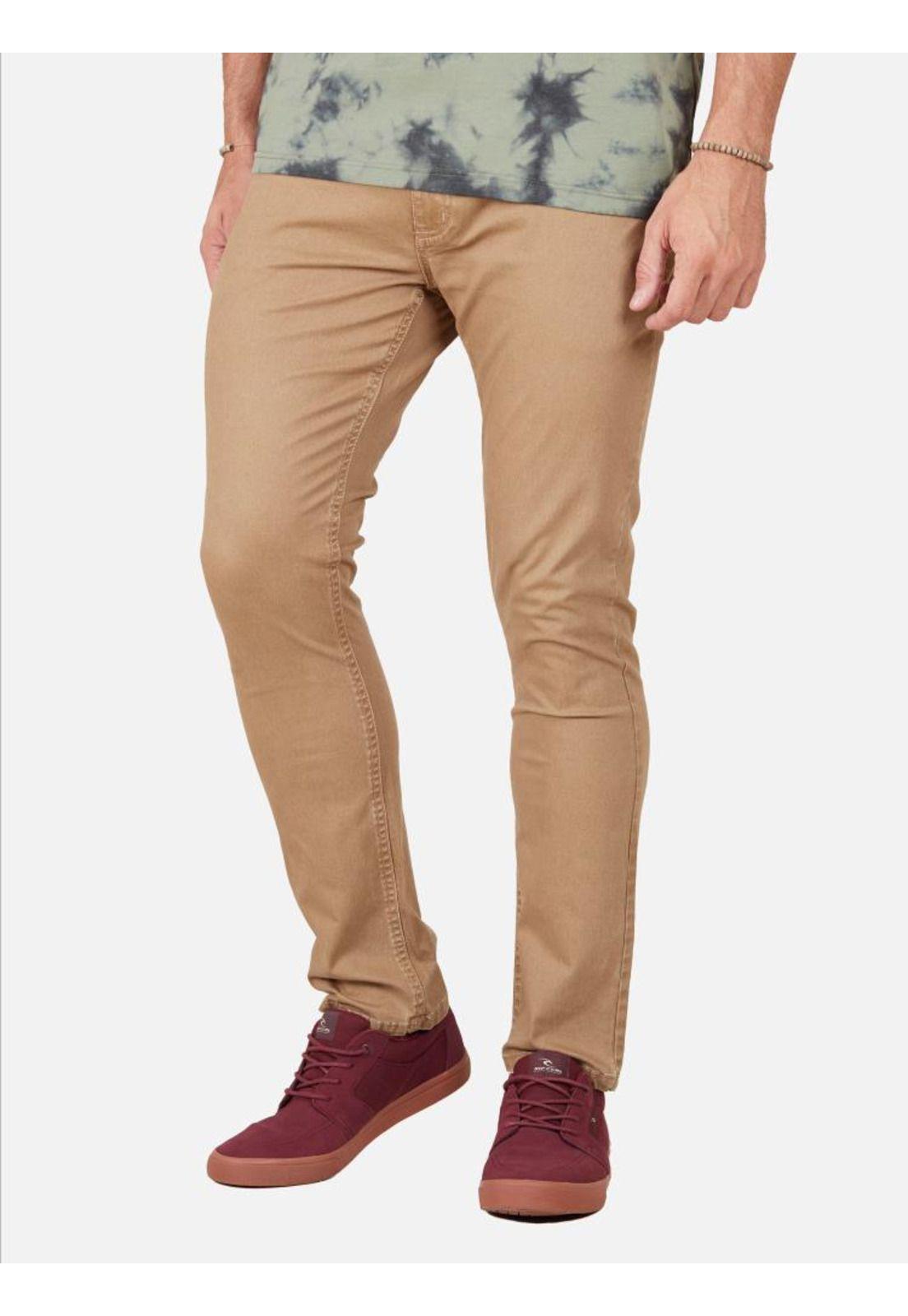 Pantalon Chino 6N261-MI22 Café Hombre Rip Curl-0