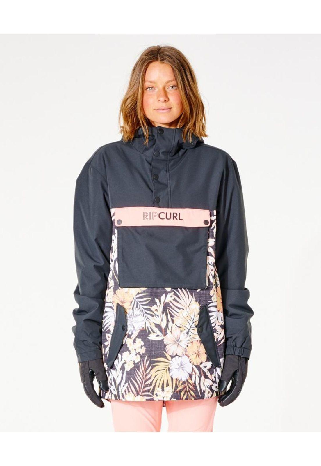 Parka Snow Primative Anorak Mujer Negro Rip Curl-0