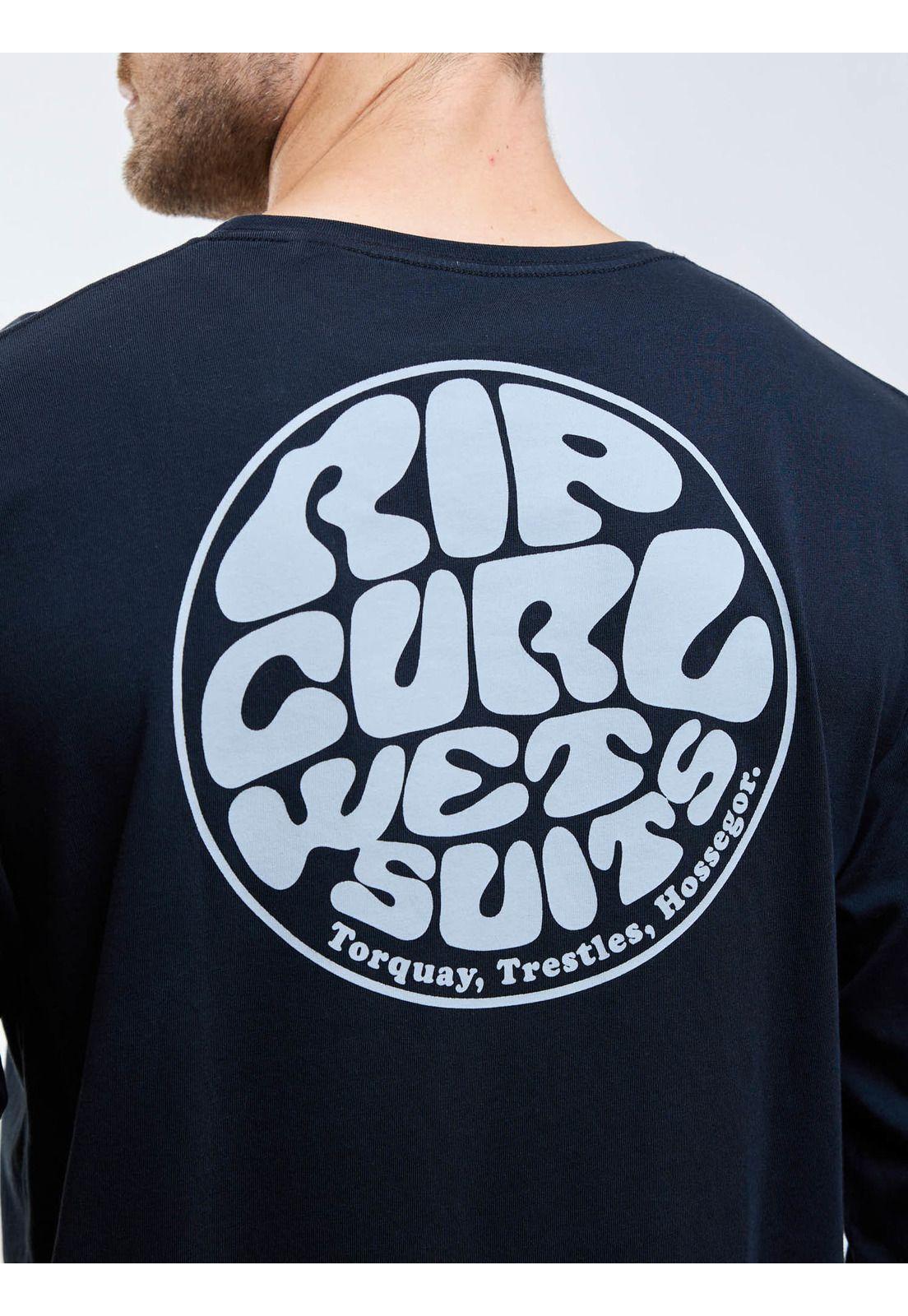 Polera ML Storm Negro Hombre Rip Curl-3