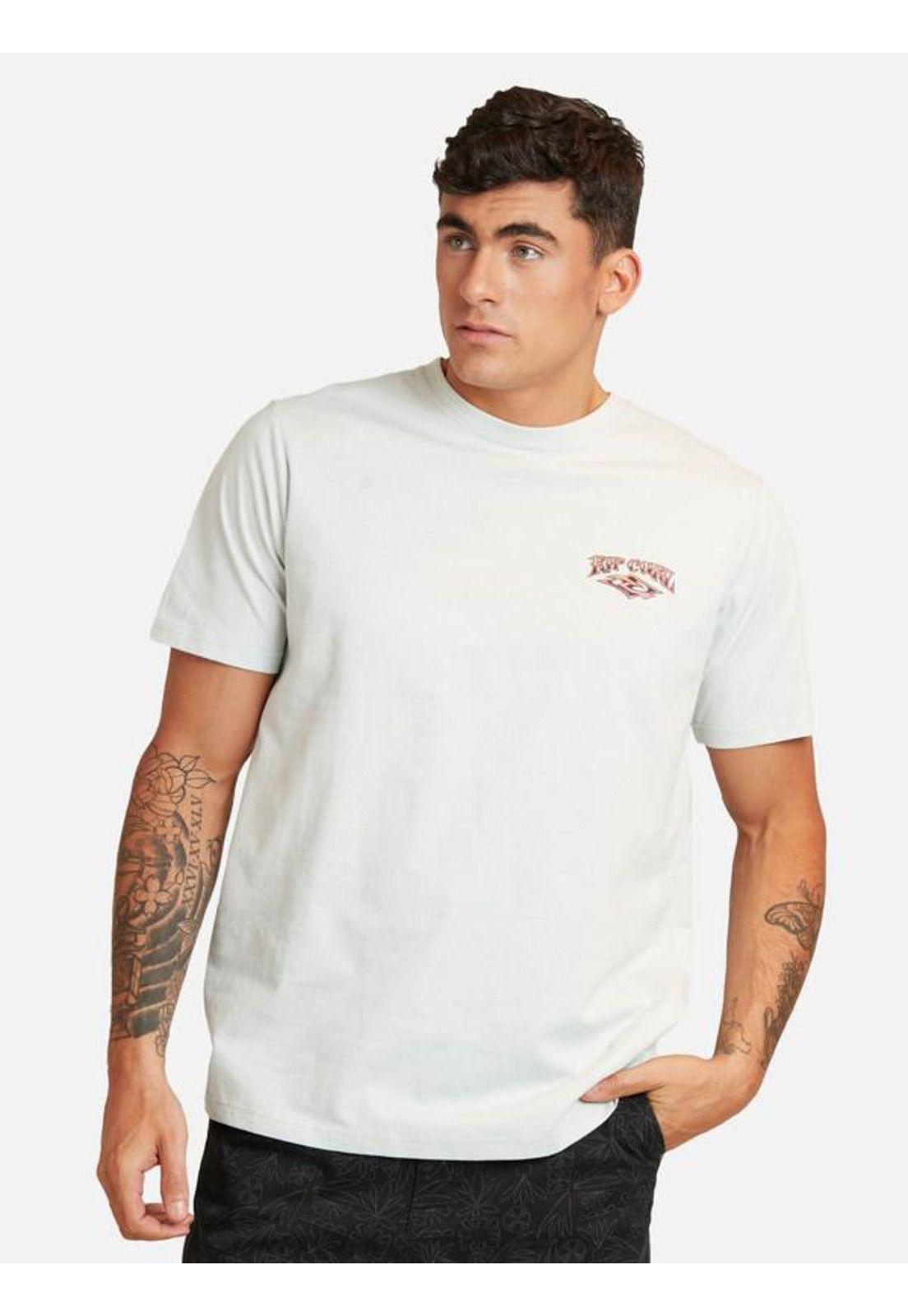 Polera M/C Premium Gris Hombre Ripcurl-0