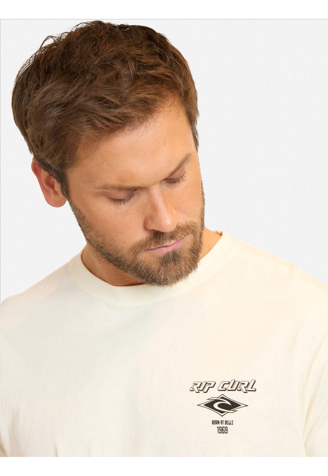 Polera MC Fadeout Essential Blanco Hombre Rip Curl-2