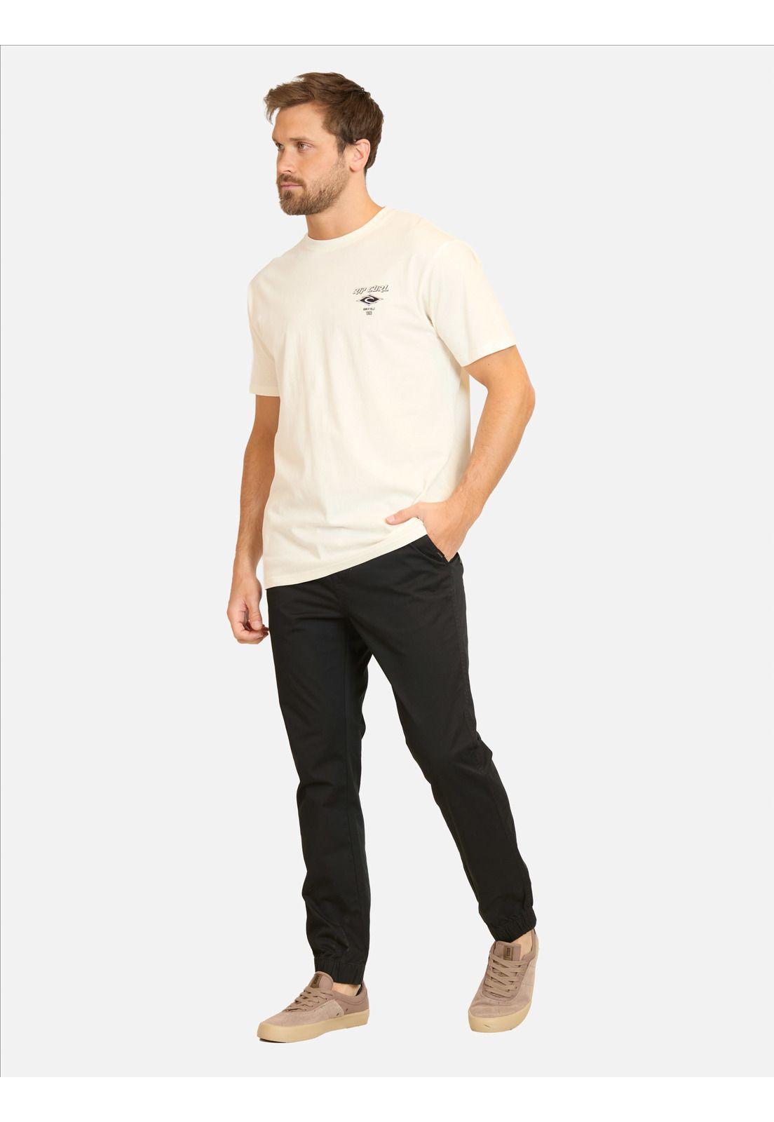 Polera MC Fadeout Essential Blanco Hombre Rip Curl-3