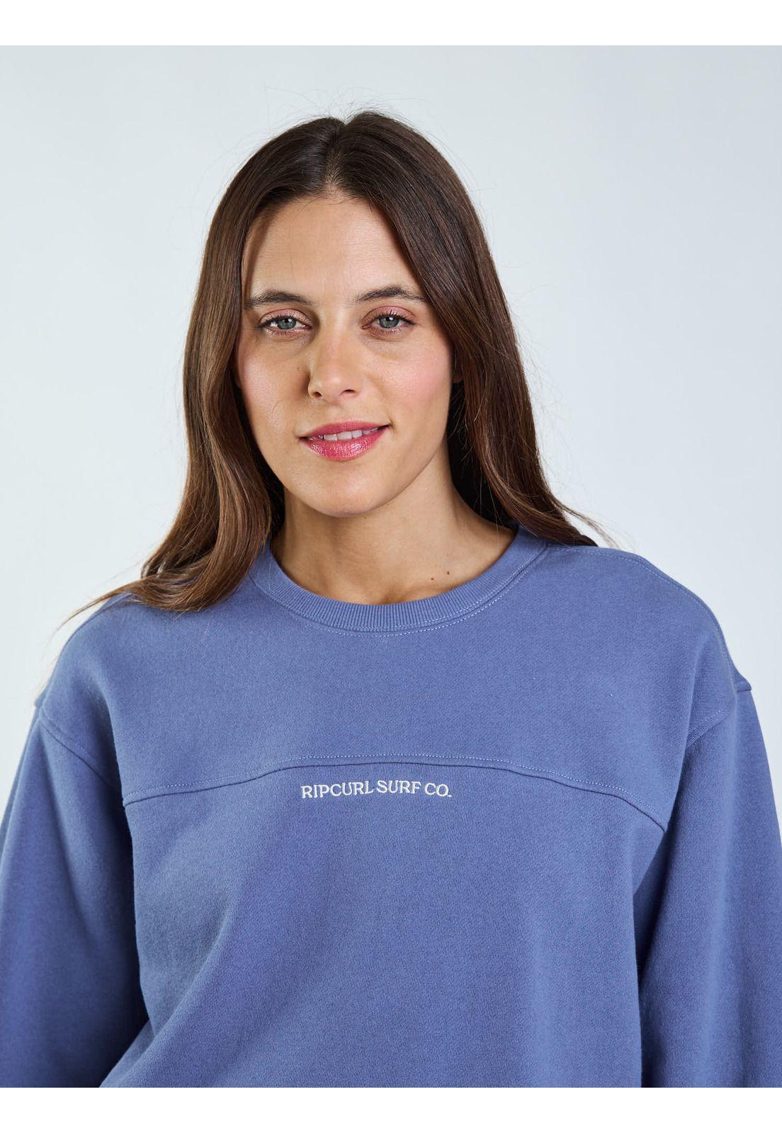 Poleron CR Portofino Azul Mujer Rip Curl-5