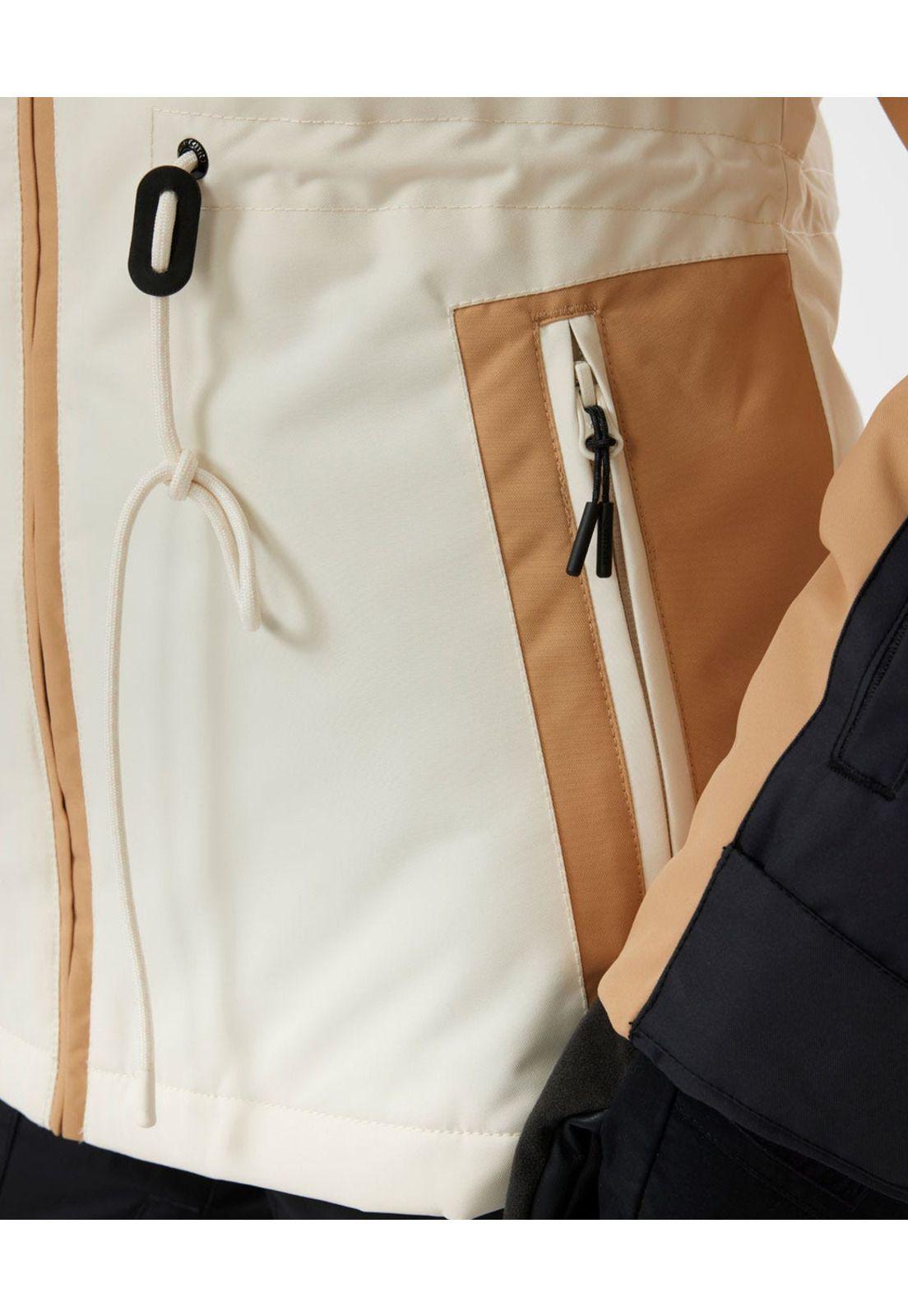 Parka Snow Driftr Beige Mujer Rip Curl-4