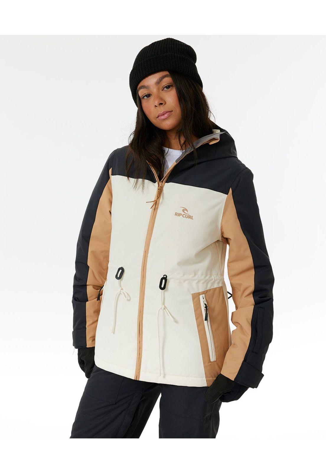 Parka Snow Driftr Beige Mujer Rip Curl-5