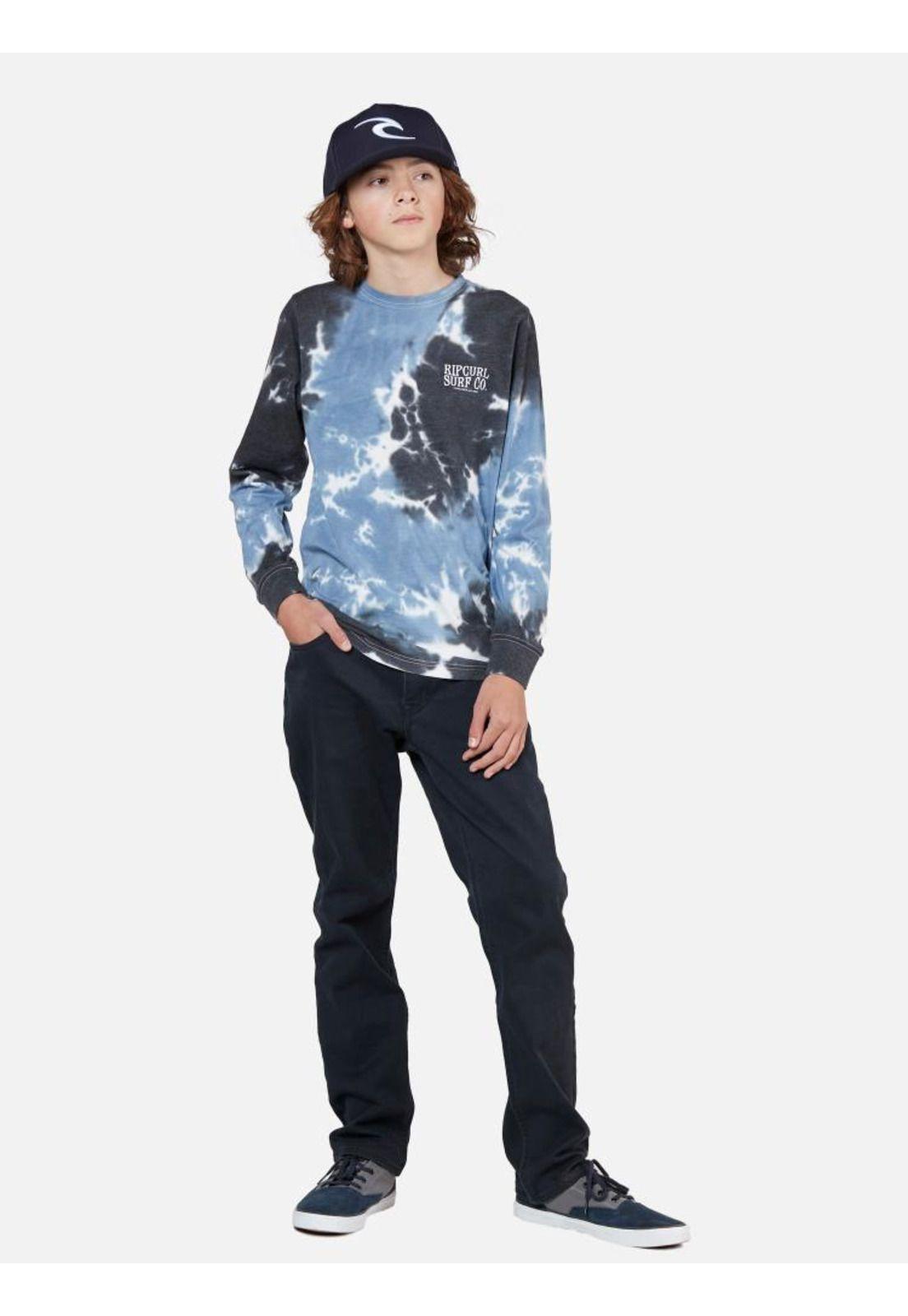 Polera Juvenil 6P295-MV22 Azul Rip Curl-3