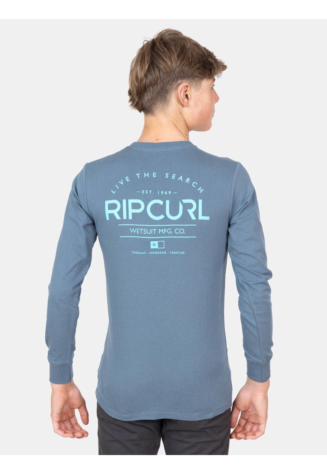 Polera M/L Symbols Sun Gris Infantil Rip Curl-1