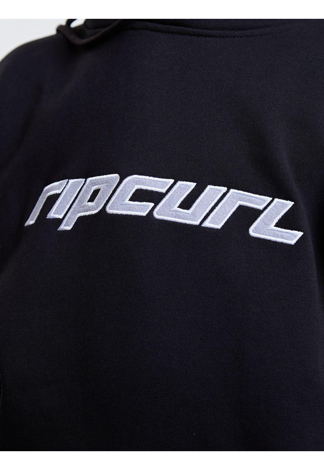 Poleron Canguro Maverick Negro Infantil Rip Curl-4