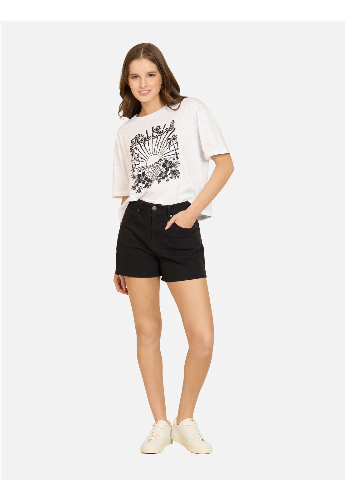 Short Driftpass Negro Mujer Rip Curl-3