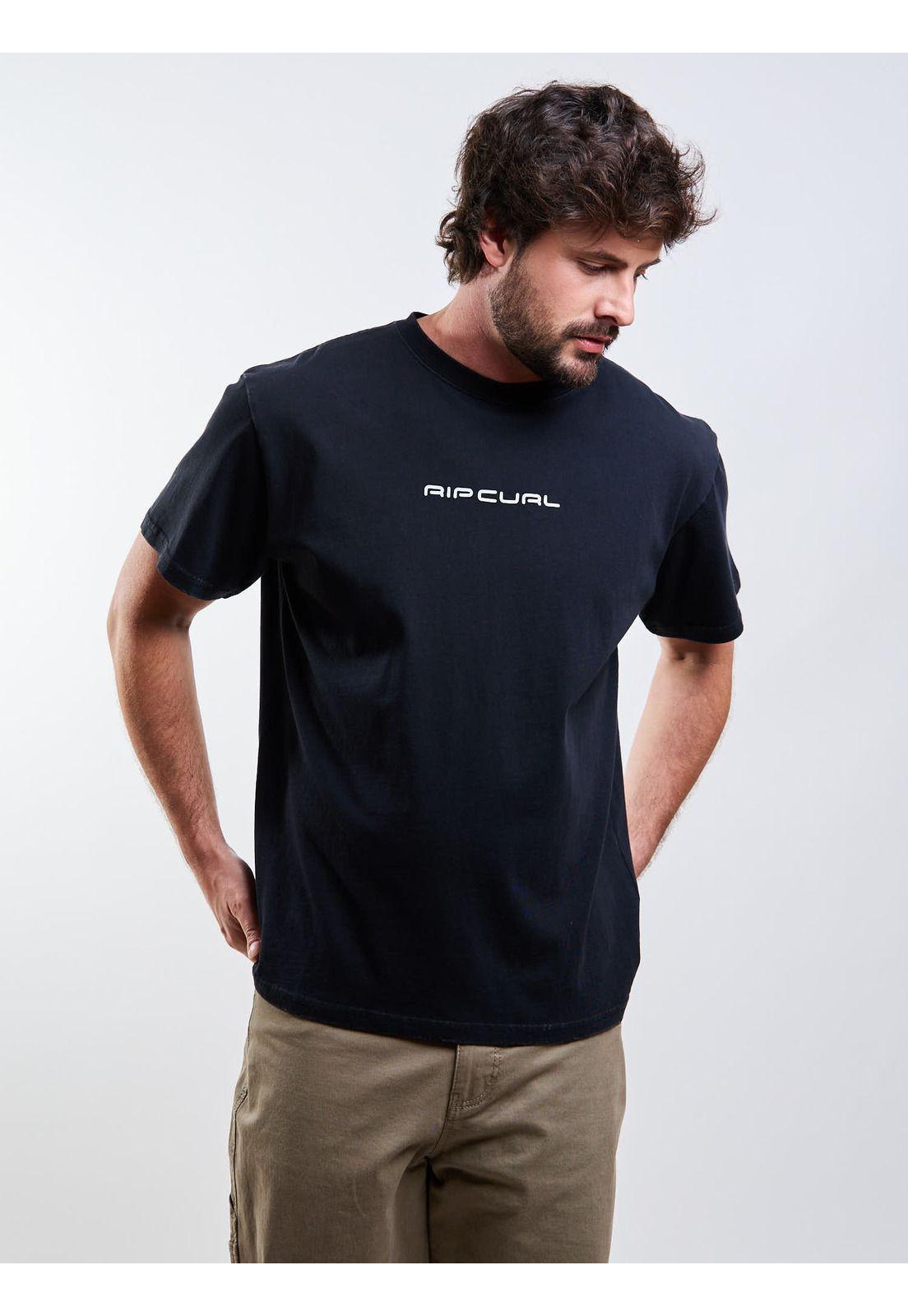 Polera MC Wave Negro Hombre Rip Curl-0