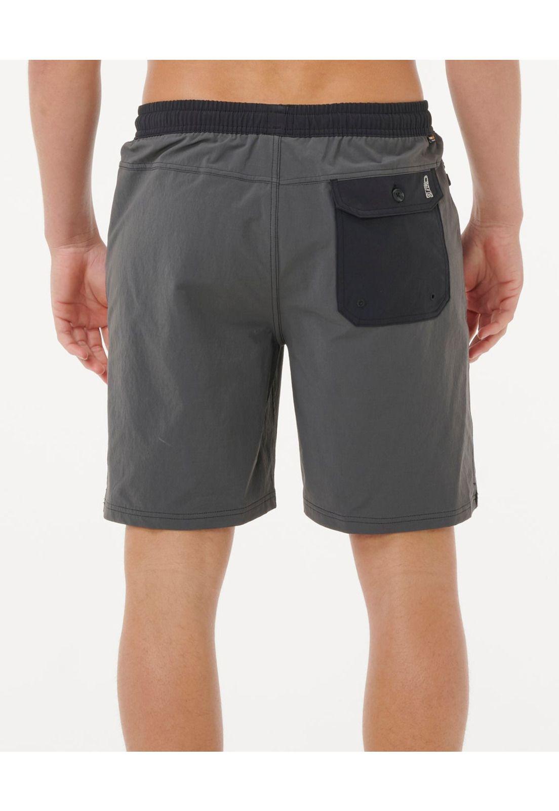Traje De Baño The Search Volley Gris Hombre Rip Curl-2