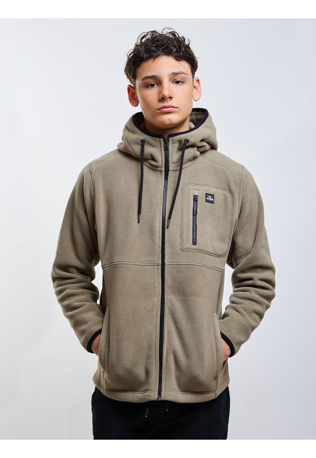 Poleron Polar Waveborn Verde Infantil Rip Curl-0