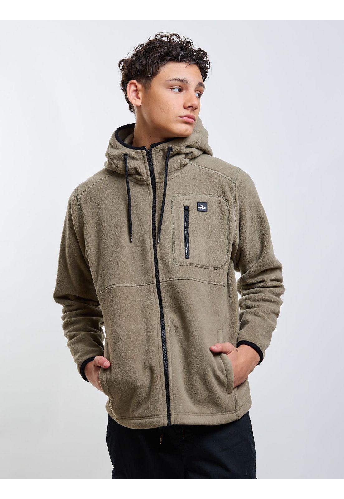 Poleron Polar Waveborn Verde Infantil Rip Curl-6