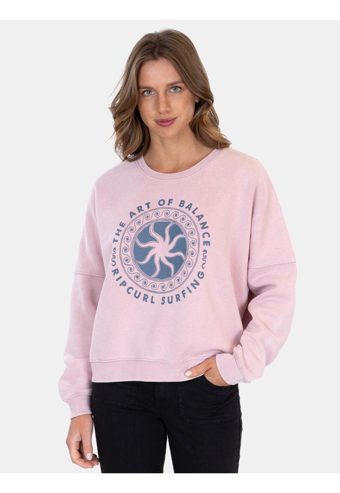 Poleron CR The Art Of Balance Rosado Mujer Rip Curl-6