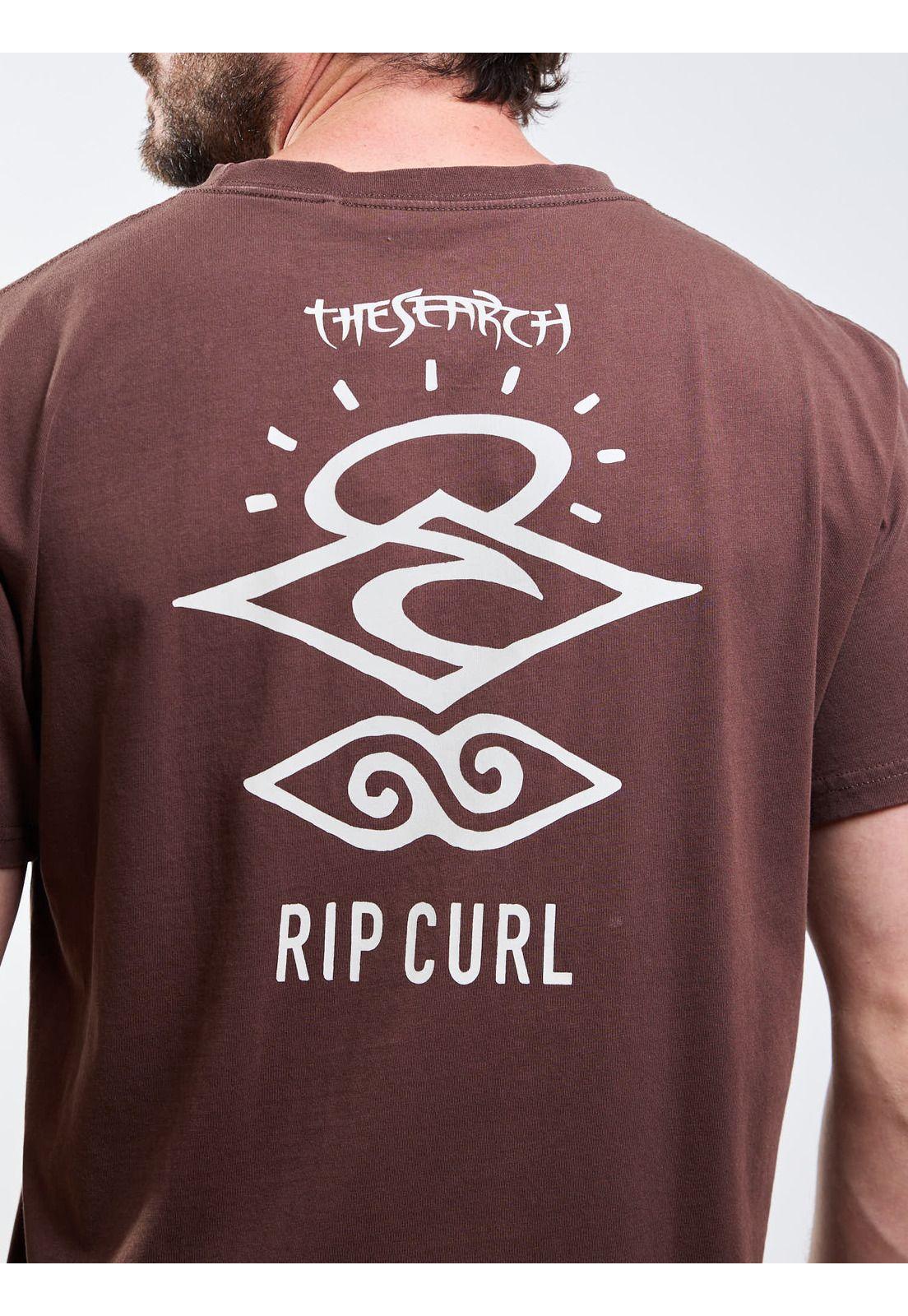 Polera MC Shore Café Hombre Rip Curl-3