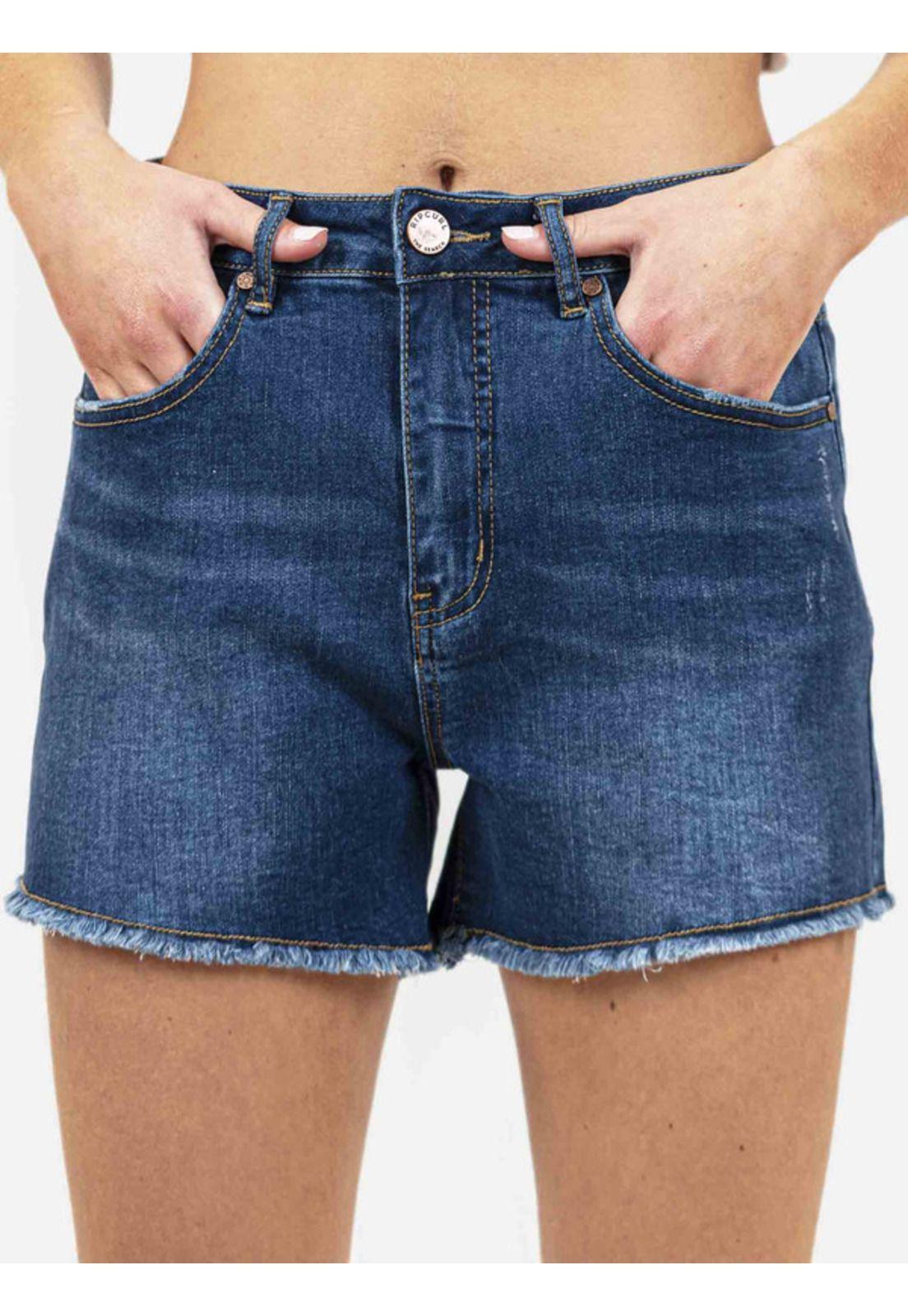 Short Jeans 6B820 Mujer Azul Rip Curl-0