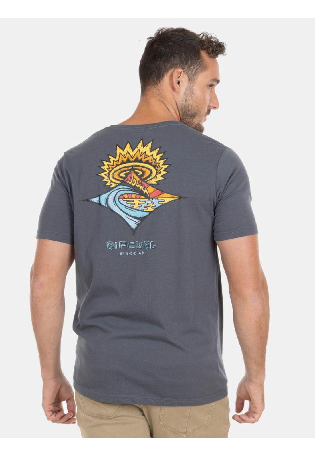 Polera Hombre Gris Oscuro 6P193-MI21 Rip Curl-1