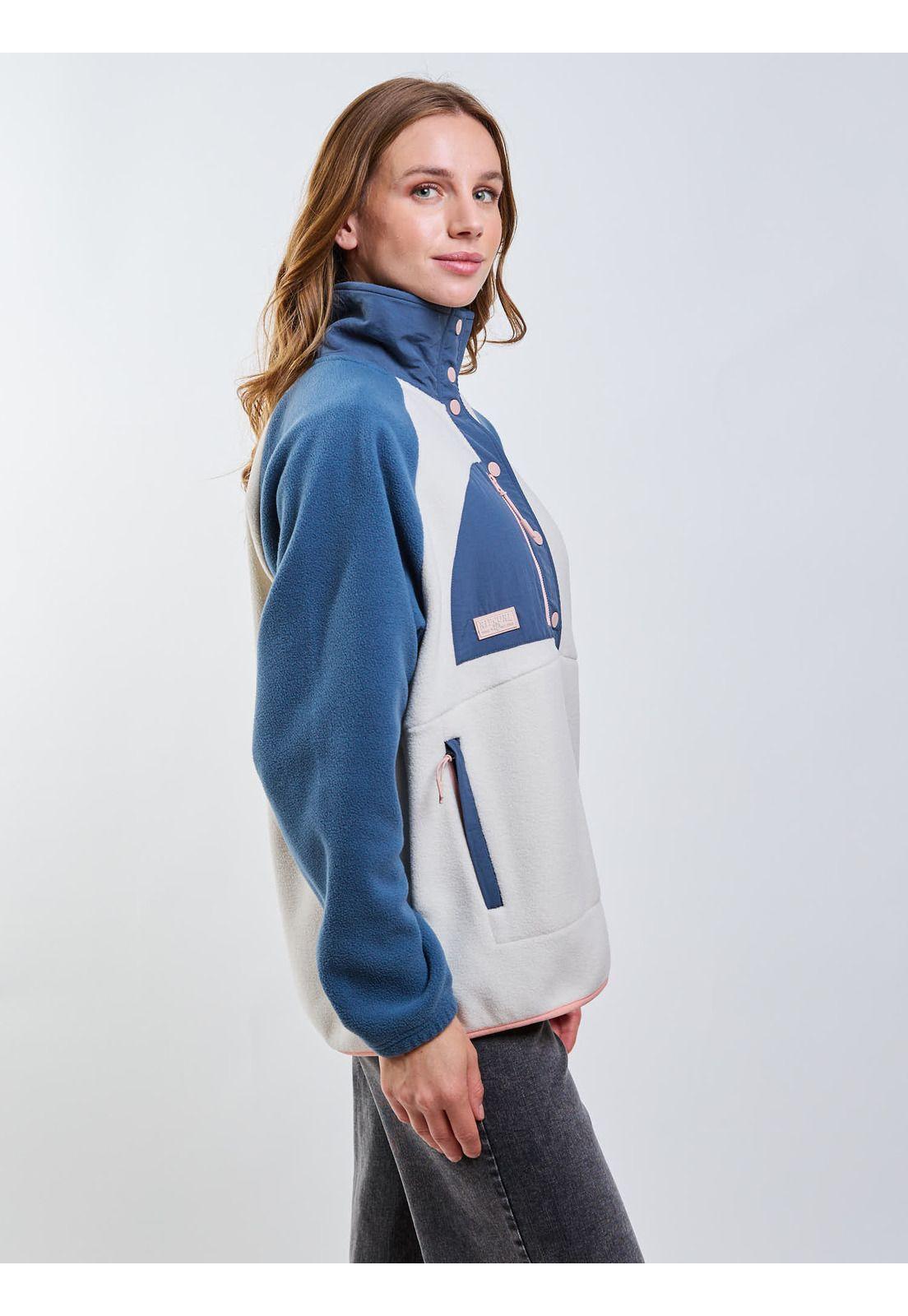 Poleron Polar Outlaw Azul Mujer Rip Curl-2