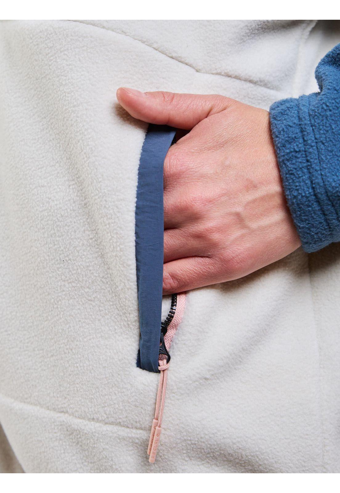 Poleron Polar Outlaw Azul Mujer Rip Curl-4