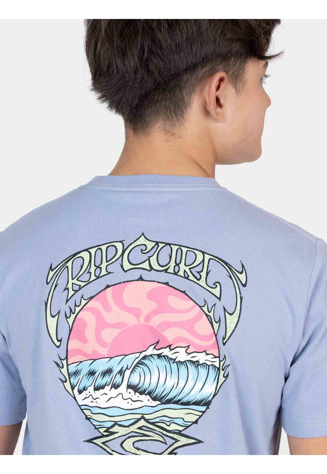 Polera MC Waterline Morado Infantil Rip Curl-2