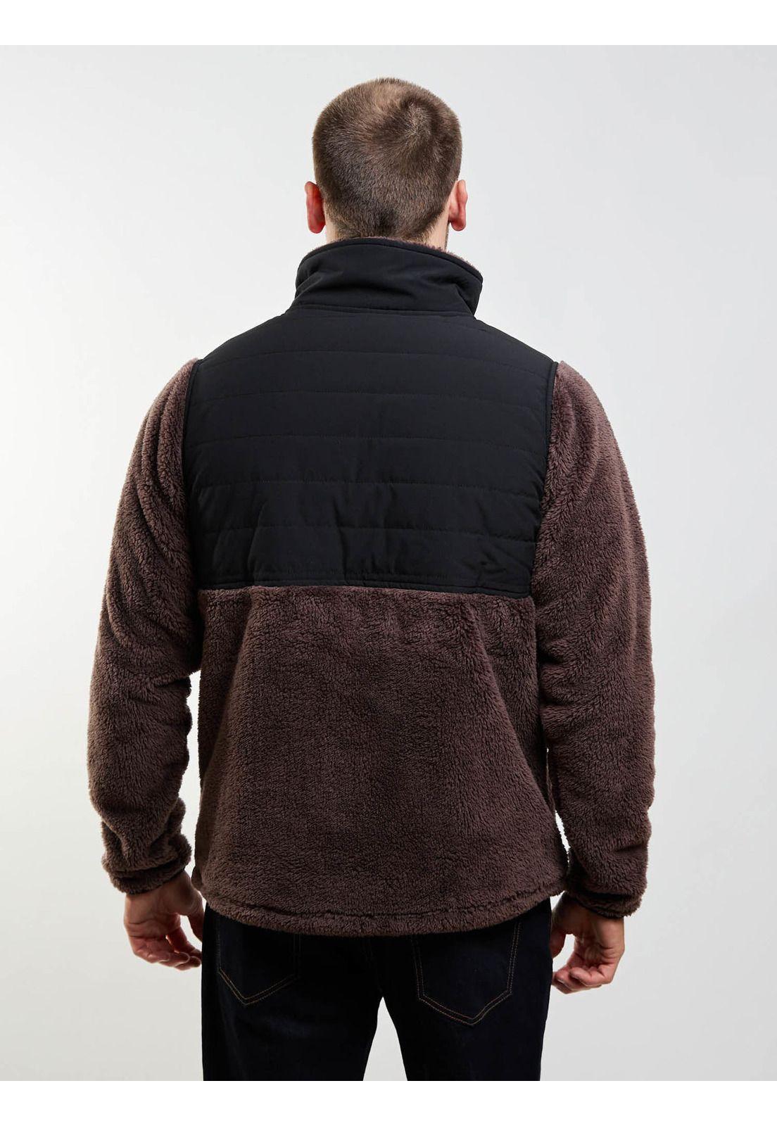 Poleron Chiporro Mareal Café Hombre Rip Curl-1