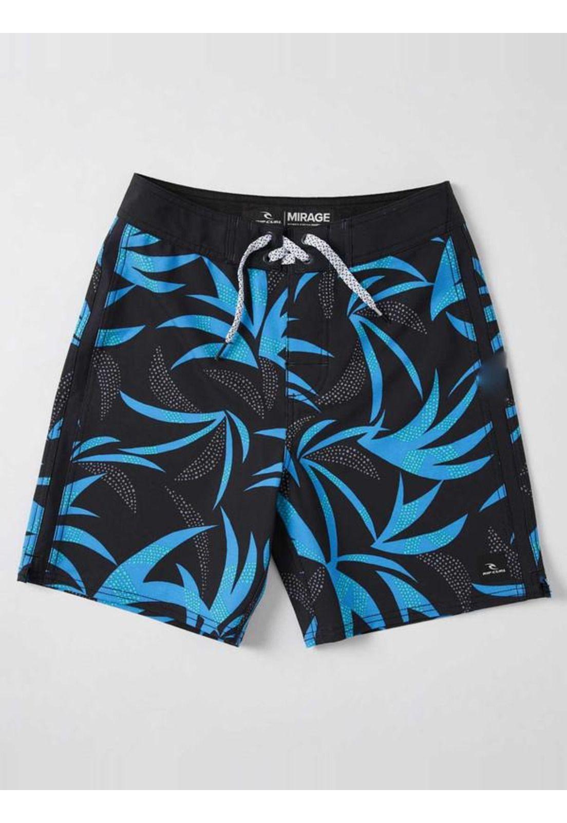 Traje Baño Microfibra Mirage Angourie Floral-Boy Negro Juvenil Rip Curl-0