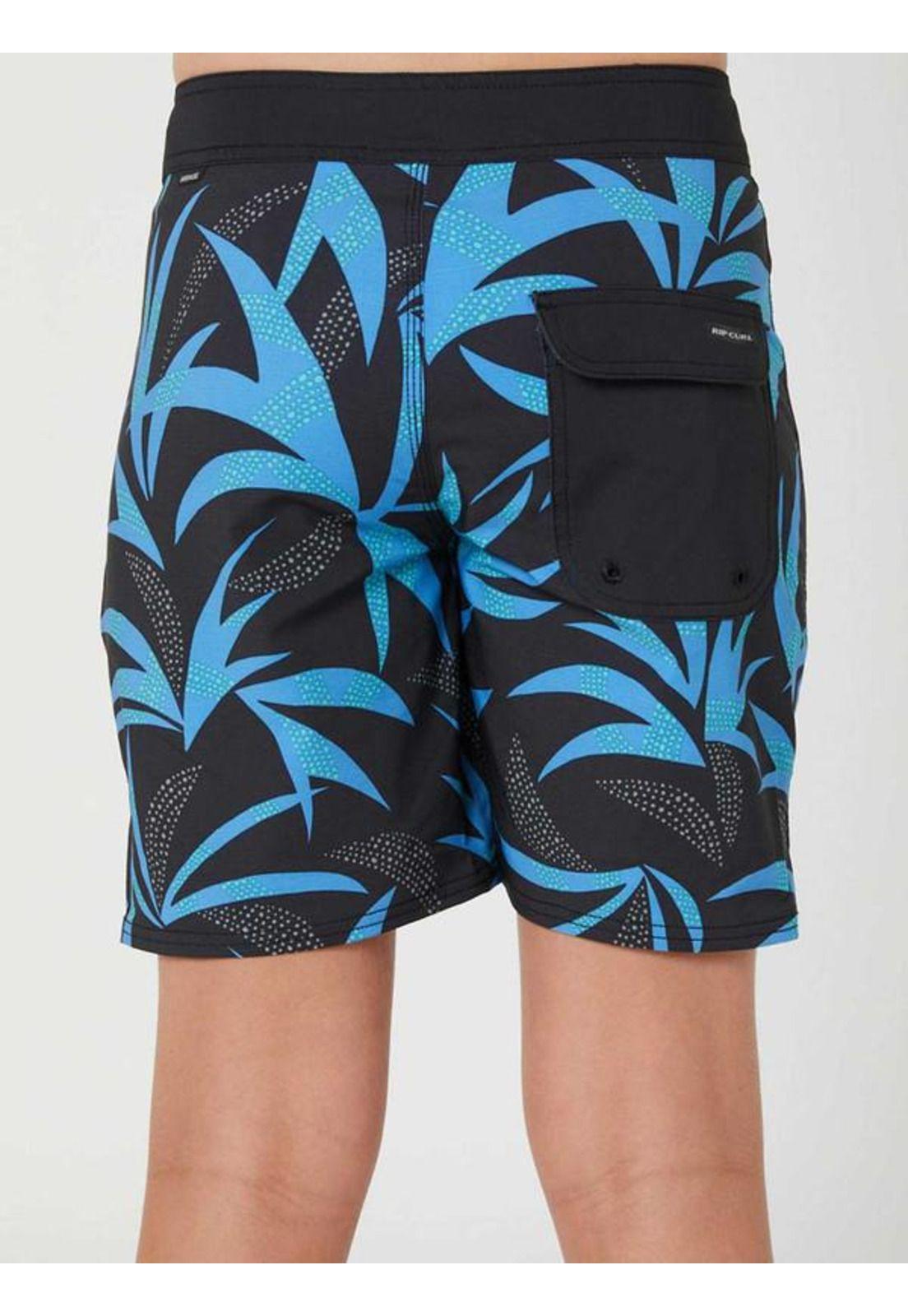 Traje Baño Microfibra Mirage Angourie Floral-Boy Negro Juvenil Rip Curl-3
