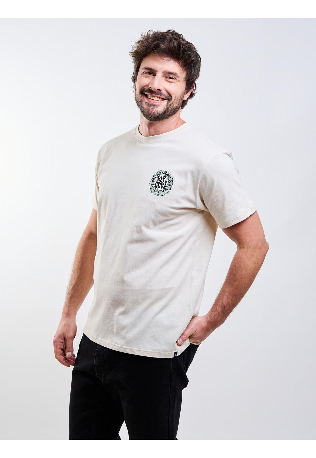 Polera MC Nomad Beige Hombre Rip Curl-4