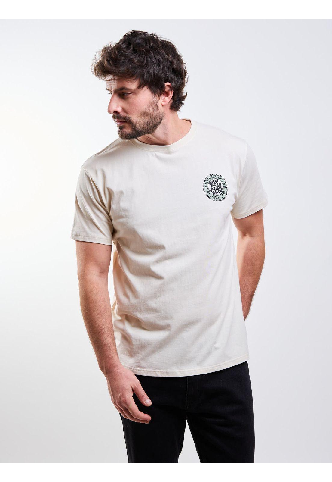 Polera MC Nomad Beige Hombre Rip Curl-5