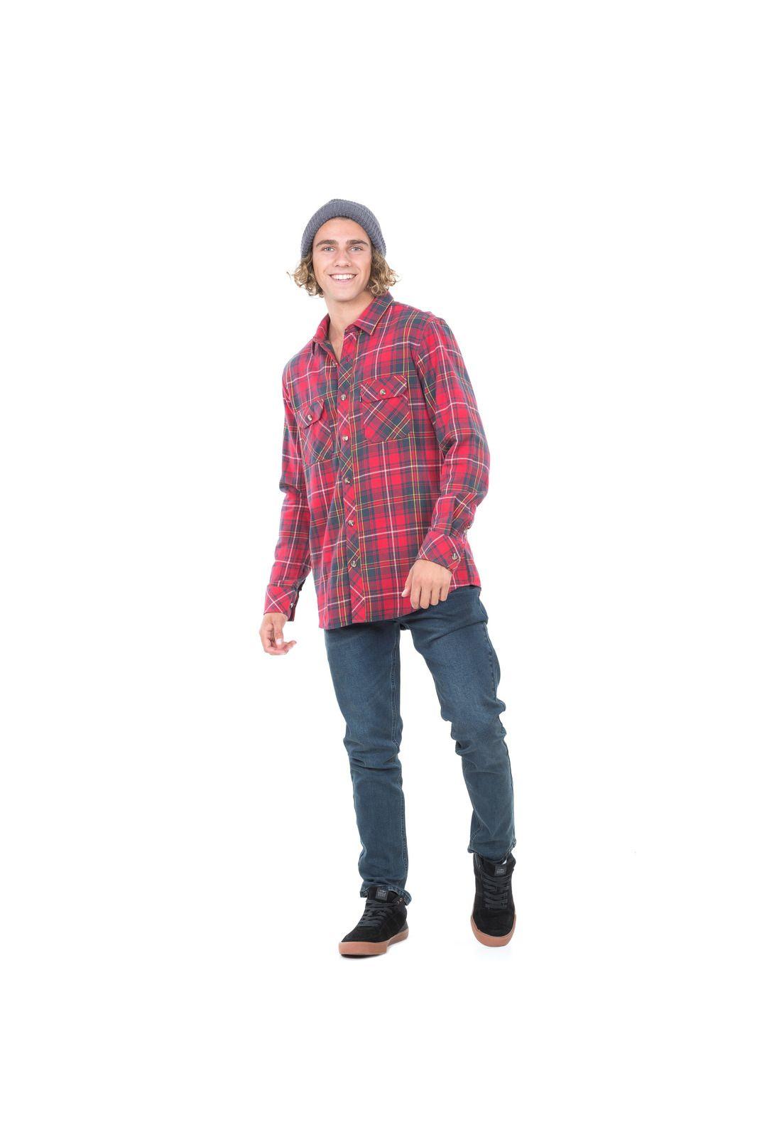 Camisa Hombre Rojo 6C140-MI20 Rip Curl-3