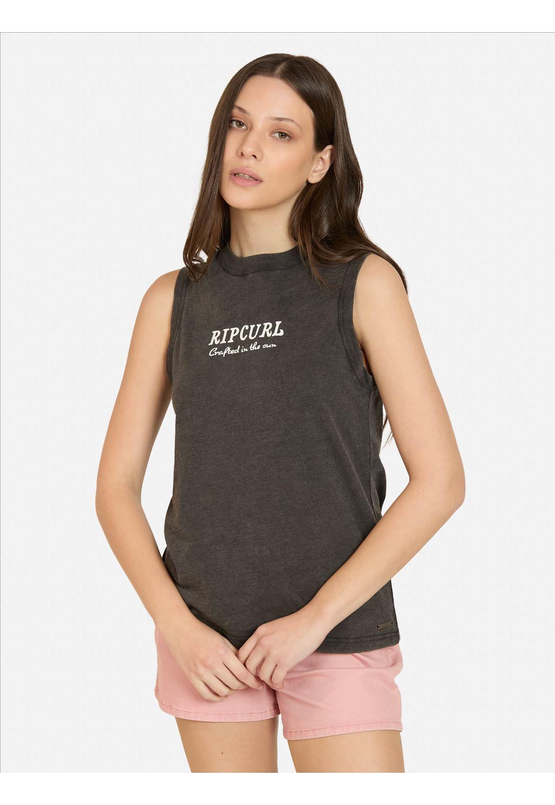 Polera SM Mistpass Negro Mujer Rip Curl-0