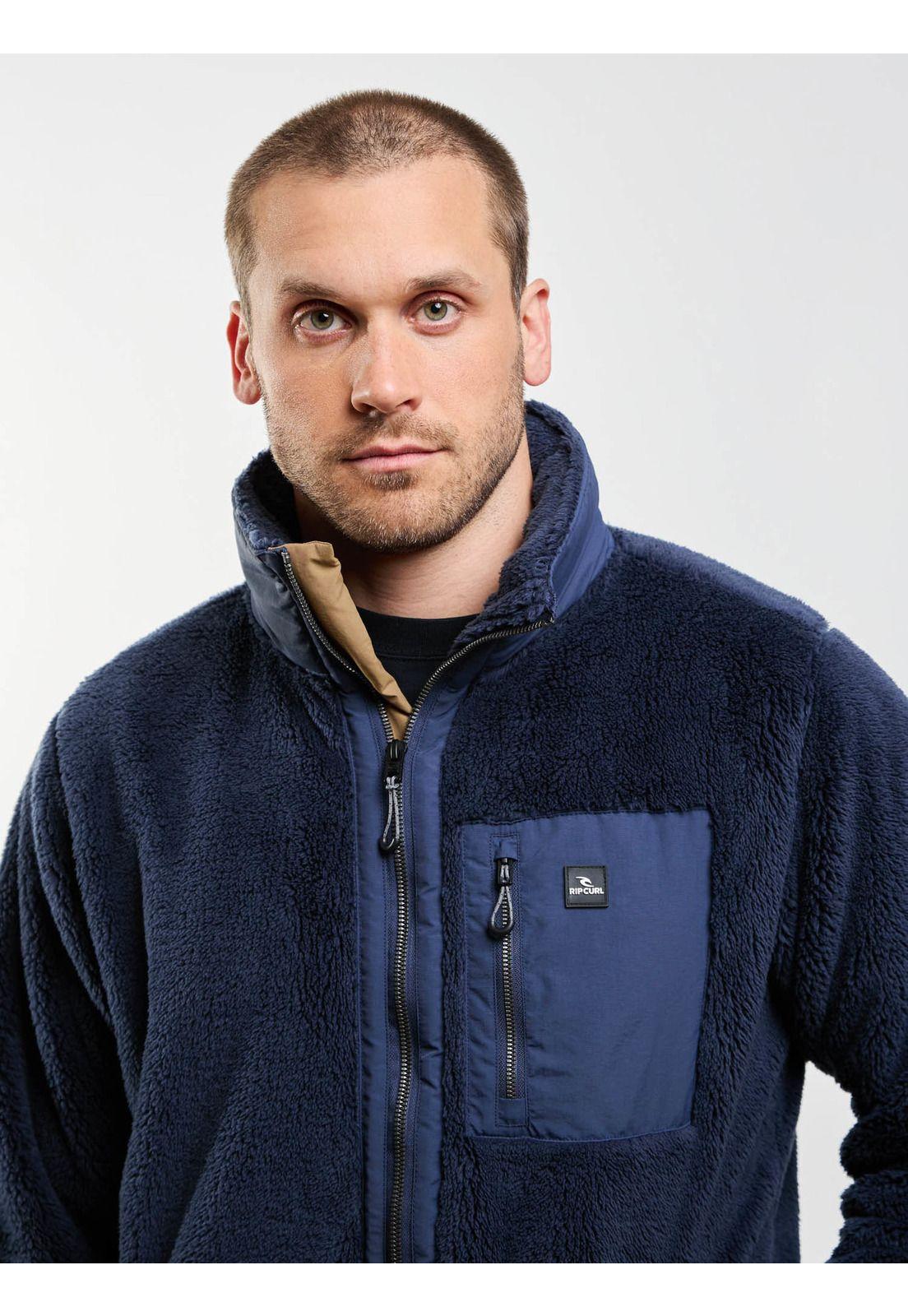 Poleron Chiporro Foam Azul Hombre Rip Curl-4