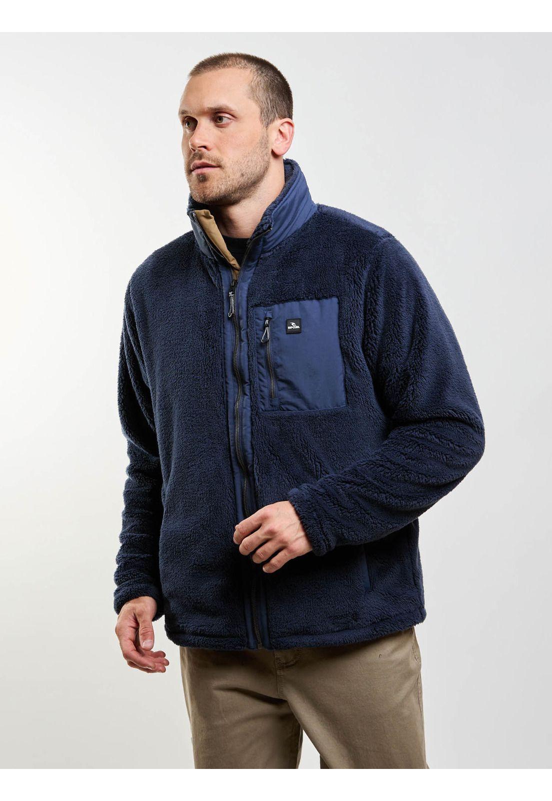 Poleron Chiporro Foam Azul Hombre Rip Curl-5