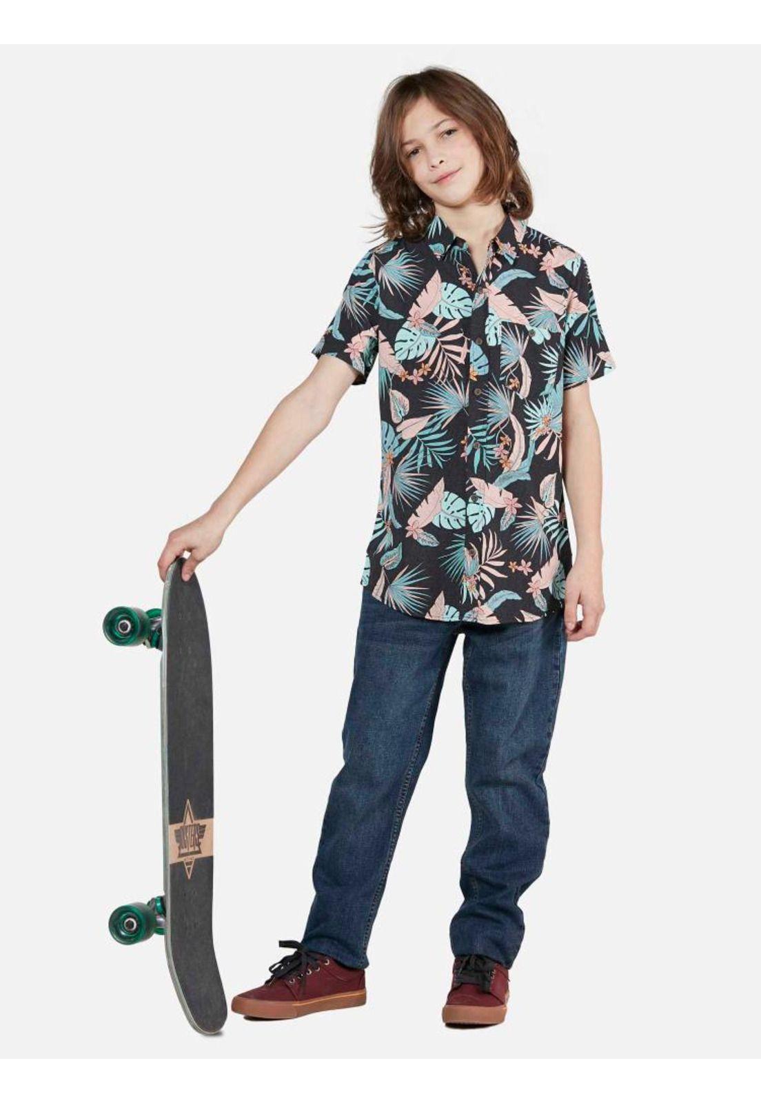 Camisa Juvenil 6C444-MV22 Multicolor Rip Curl-3