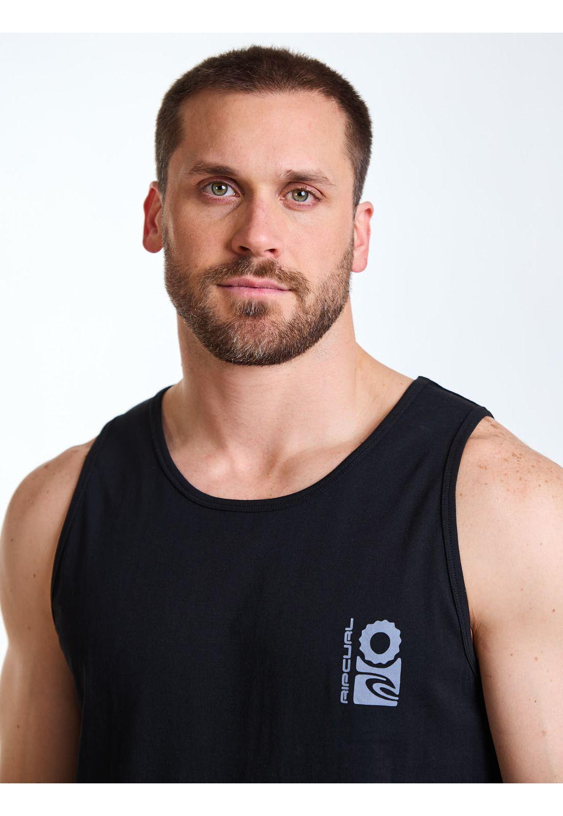 Polera SM Storm Negro Hombre Rip Curl-4
