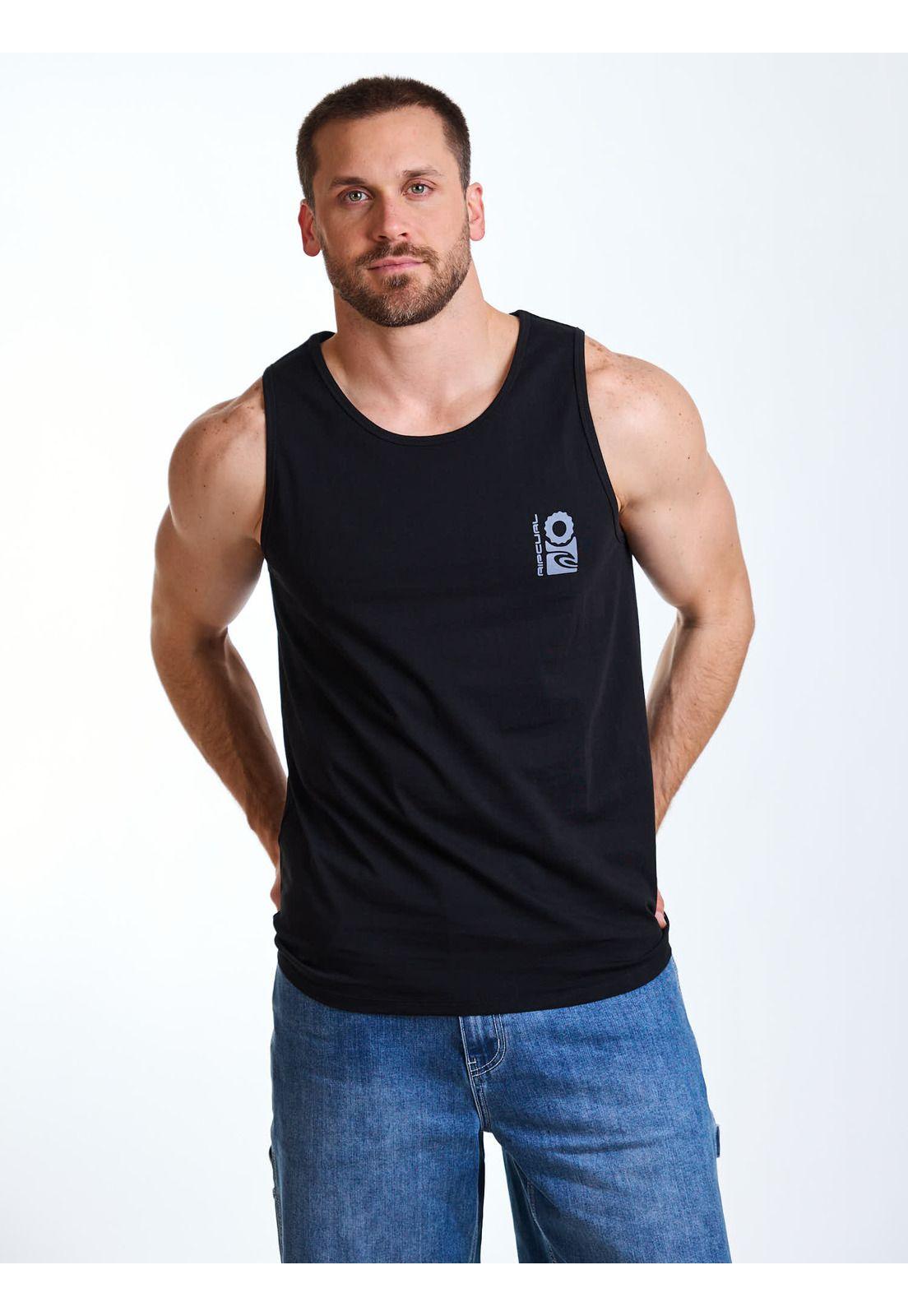 Polera SM Storm Negro Hombre Rip Curl-6