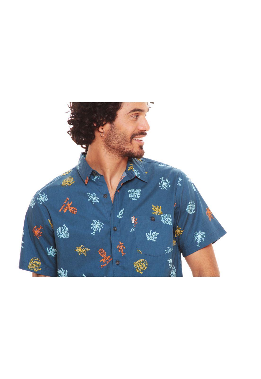 Camisa Hombre Rip Curl 6C101-MV20 Azul-4