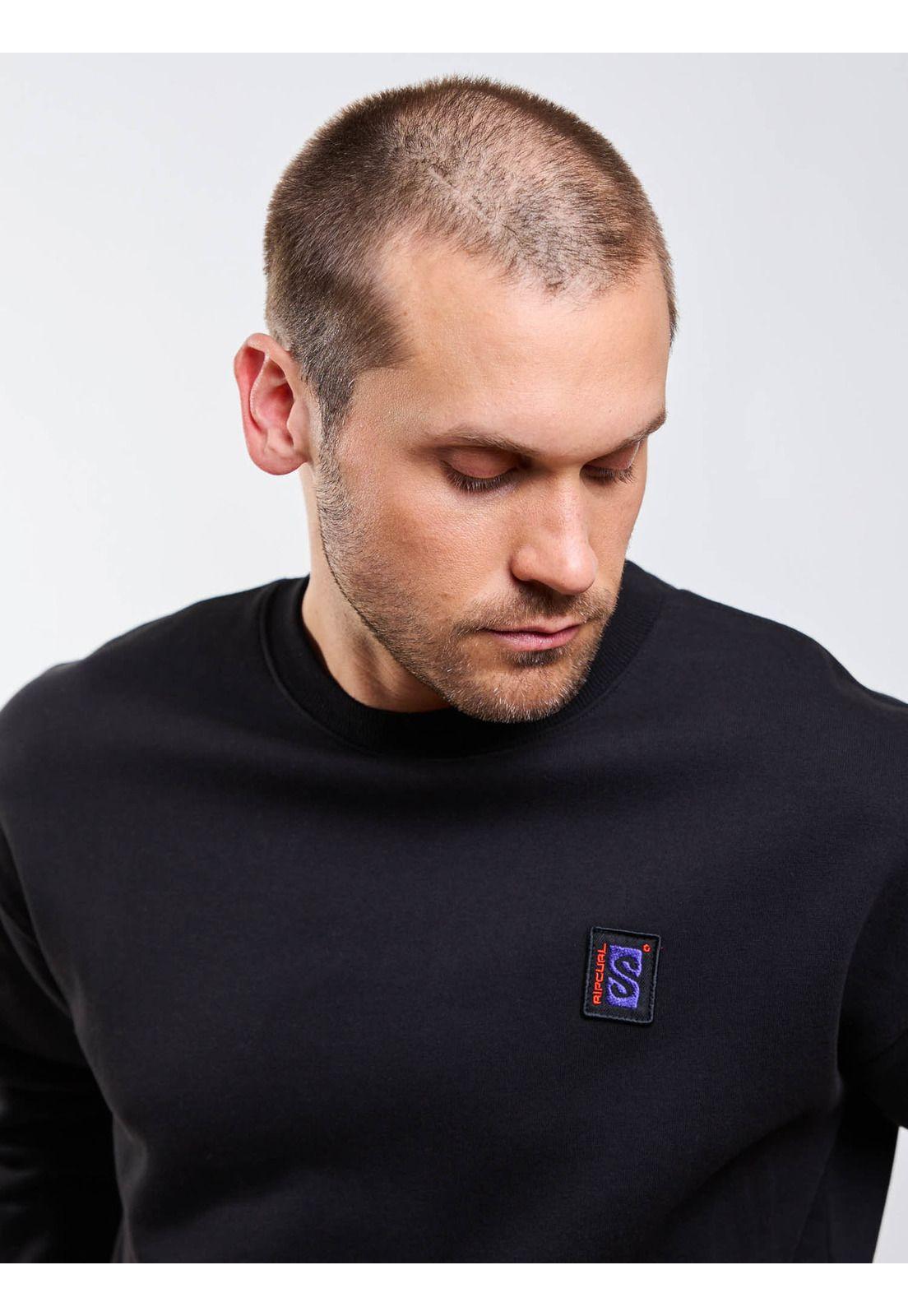 Poleron CR Costera Negro Hombre Rip Curl-3