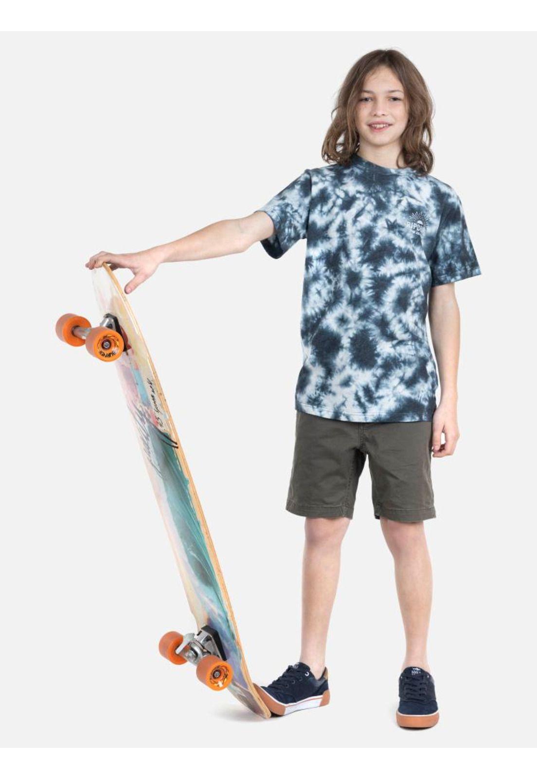 Polera Juvenil 6P301-MV22 Azul Rip Curl-3