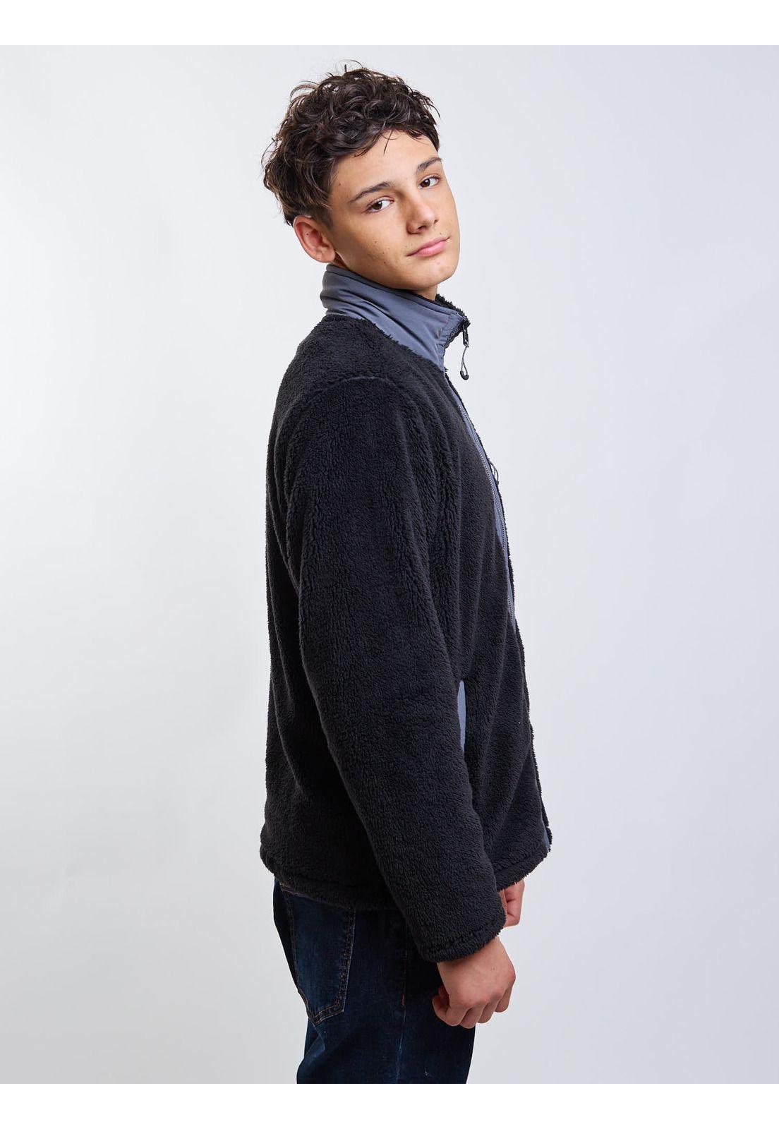 Poleron Chiporro Seabound Negro Infantil Rip Curl-2