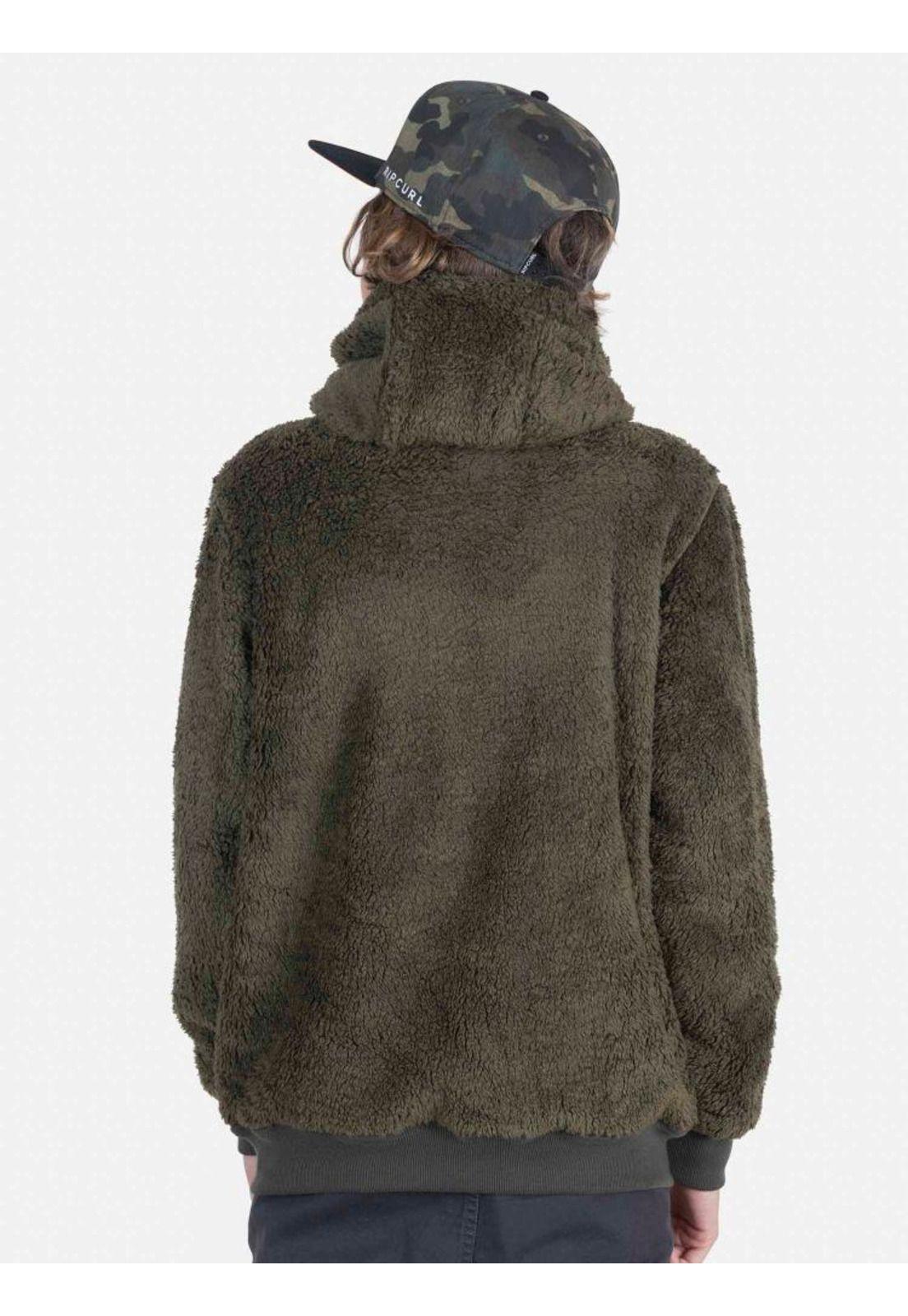 Poleron Chiporro Juvenil Verde Rip Curl-1