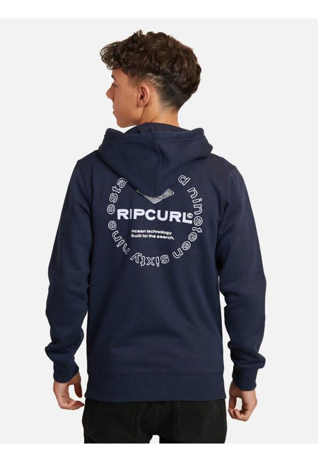 Poleron Fullzipper Marino Juvenil Hombre Ripcurl-1