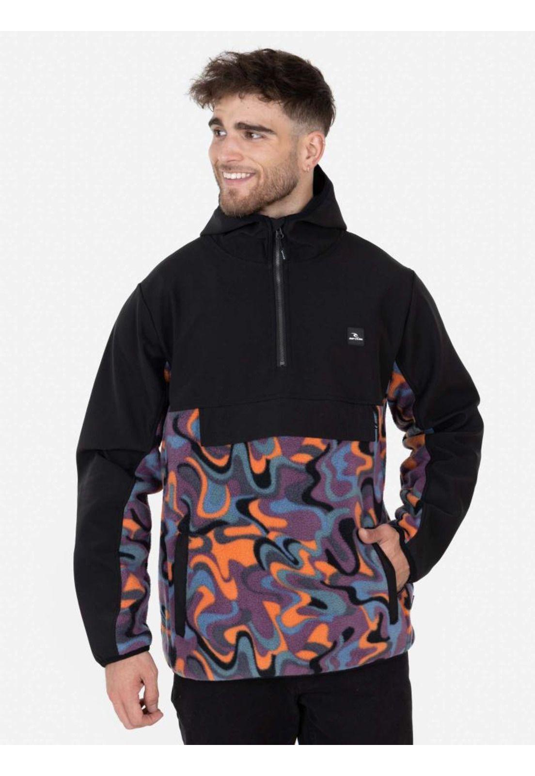 Poleron RETRO STYLE Hombre Multicolor Rip Curl-1