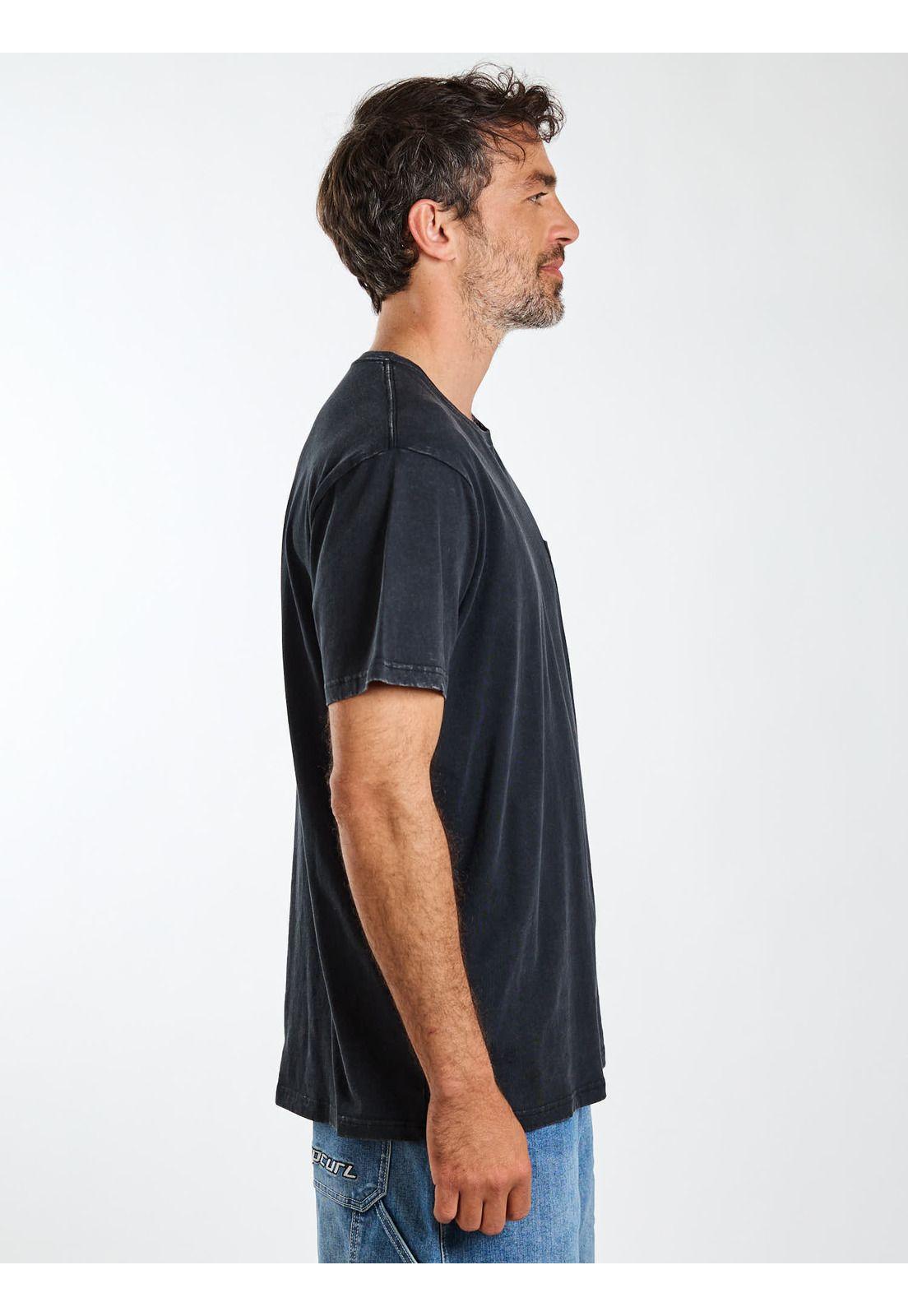 Polera MC Breeze Negro Hombre Rip Curl-4