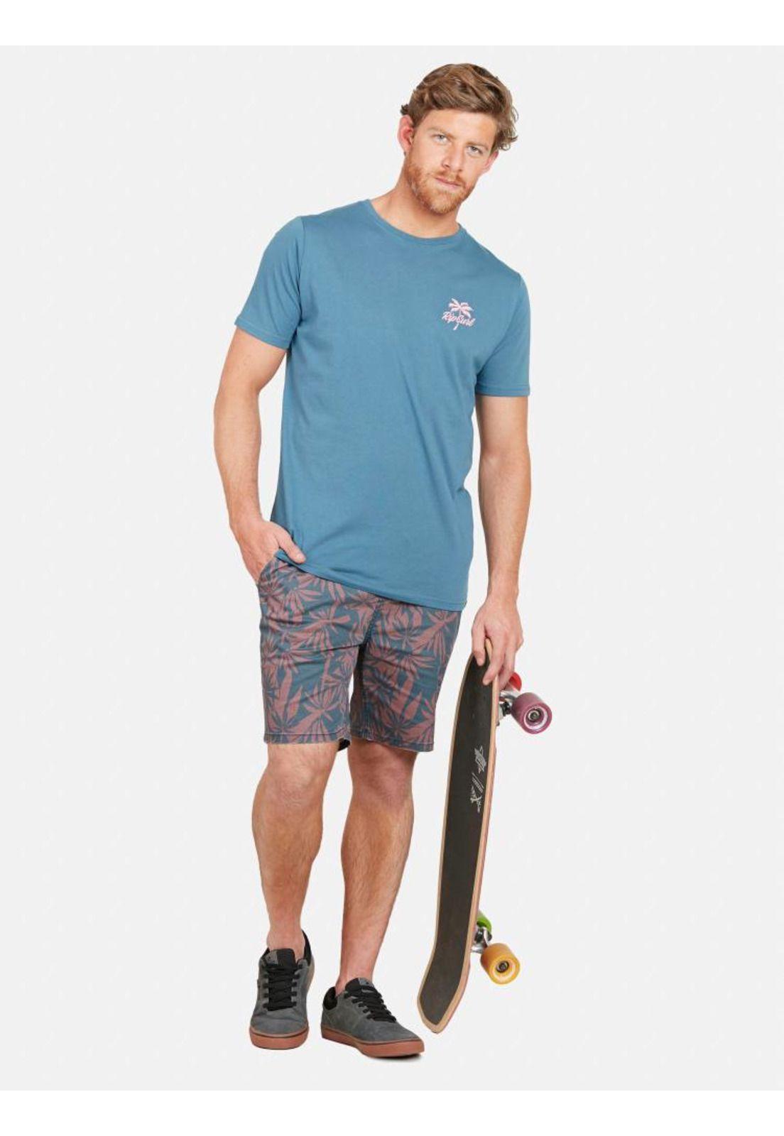 Polera 6P295 Hombre Azul Rip Curl-4