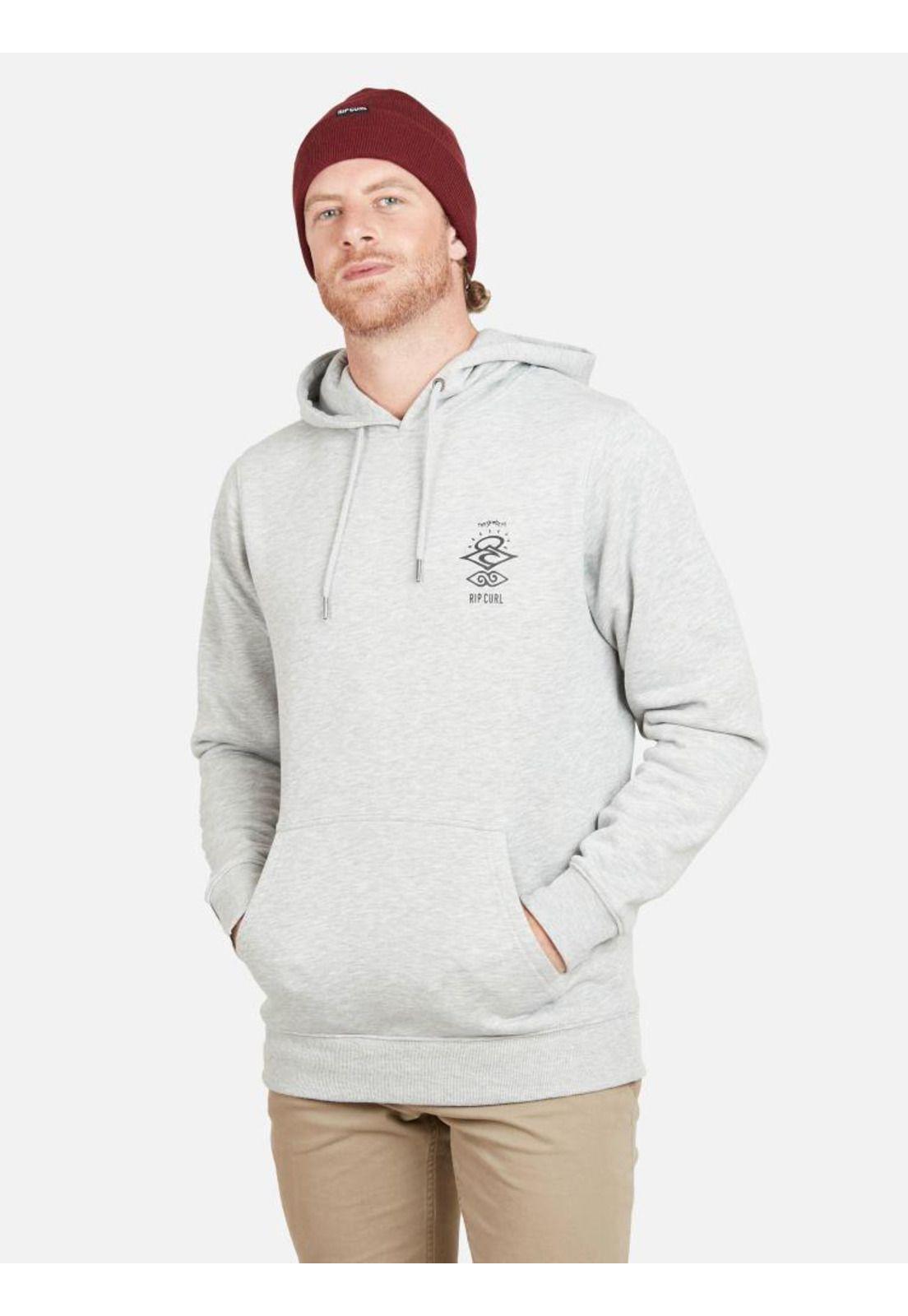 Poleron THE SEARCH RIP CURL Hombre Gris Mezcla Rip Curl-0