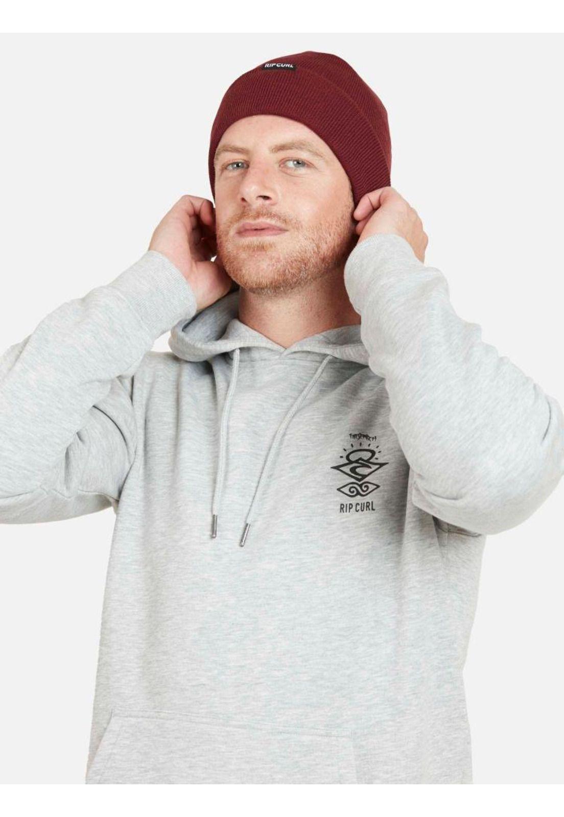 Poleron THE SEARCH RIP CURL Hombre Gris Mezcla Rip Curl-4